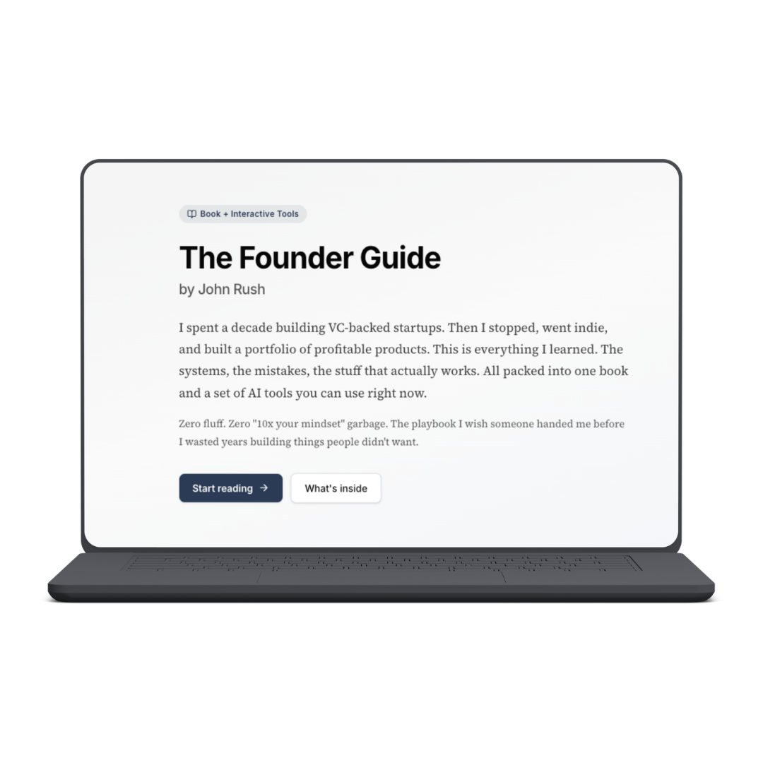 The Founder Guide by John Rush